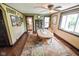 Cozy dining room featuring a unique table and plenty of natural light at 4163 Otterbein Ave, Indianapolis, IN 46227