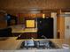 Close up of kitchen features dark appliances and sink area at 4336 Abby Creek Ln, Indianapolis, IN 46205