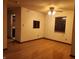 Spacious living room with ceiling fan and two windows at 4336 Abby Creek Ln, Indianapolis, IN 46205
