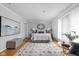 Comfortable main bedroom with a large rug, neutral walls, and ample natural light at 5353 Chipwood Ln, Indianapolis, IN 46226