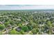Expansive aerial view showcasing the lush greenery and residential homes at 6102 Primrose Ave, Indianapolis, IN 46220