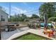 Back deck includes outdoor seating, a grill, and a dining area at 6102 Primrose Ave, Indianapolis, IN 46220