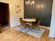 Dining room with modern light fixture and seating at 675 W Morgan St, Martinsville, IN 46151