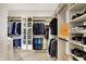Spacious closet featuring built-in shelving for shoes, bags and hanging space for clothes at 7116 Trail Ridge Ln, Indianapolis, IN 46259