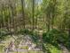 View of the backyard area displaying an organized garden with raised beds and wooden fencing at 8581 N Goat Hollow Rd, Mooresville, IN 46158