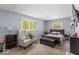 Tranquil bedroom featuring neutral decor, natural light, and cozy carpeting at 8581 N Goat Hollow Rd, Mooresville, IN 46158