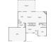 Main floor plan showcasing a kitchen, breakfast nook, living room, dining room, and office at 8635 Nolan Dr, Fishers, IN 46038
