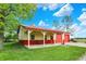 Well maintained new garage with covered porch at 893 W 500 S, Anderson, IN 46013