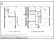 Detailed floor plan showcasing the layout of this home, including the kitchen, bedrooms, and living spaces at 10836 Zimmerman Ln, Indianapolis, IN 46231