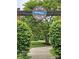 Wheel Park sign above an entrance way into the community's park at 10836 Zimmerman Ln, Indianapolis, IN 46231