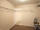 Walk-in closet featuring wire shelving for easy organization at 10836 Zimmerman Ln, Indianapolis, IN 46231