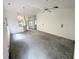 Spacious living room with vaulted ceilings, and gray carpet at 11711 Whisper Cove Dr, Fishers, IN 46037