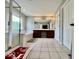 The bright bathroom has a glass shower, a soaking tub, and a large vanity at 12044 Bird Key Blvd, Fishers, IN 46037