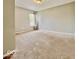 Bright bedroom with neutral walls and plush carpeting providing a serene space at 12044 Bird Key Blvd, Fishers, IN 46037