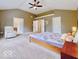 Large main bedroom with ceiling fan and lots of space at 12044 Bird Key Blvd, Fishers, IN 46037