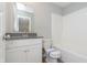 Bathroom with a shower and vanity at 1237 Langham St, Avon, IN 46123