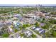 Aerial view highlighting the property's location within the neighborhood, with nearby amenities indicated at 1310 Olive St, Indianapolis, IN 46203