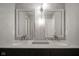 This bathroom features a double sink vanity with marble countertops at 13244 Snow Owl Dr, Carmel, IN 46033