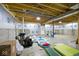 Unfinished basement showcasing an open layout with utilities and potential for storage or customization at 1340 Apache Trl, Martinsville, IN 46151