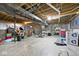 Unfinished basement presents an open canvas with exposed ceiling, ready for customization and storage at 1340 Apache Trl, Martinsville, IN 46151