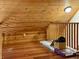 Bonus room with hardwood floors and a wood paneled ceiling at 1340 Apache Trl, Martinsville, IN 46151