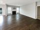 Spacious living room featuring a fireplace and hardwood flooring at 18230 Sandy Cove Ln, Westfield, IN 46074