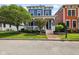 Attractive home with a green lawn, brick walkway, and a cozy front porch at 2191 Greencroft St, Carmel, IN 46032