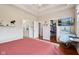Spacious main bedroom featuring a closet and ensuite bathroom at 2191 Greencroft St, Carmel, IN 46032