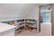 Bonus room featuring built-in shelving and is full of books and games at 3631 S 450 E, Whitestown, IN 46075