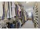 Spacious walk-in closet with extensive shelving and hanging storage for optimal organization at 3708 Gould Dr, Carmel, IN 46033