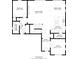 Detailed floor plan showcasing layout of the home including bedrooms, bathrooms, living spaces, and kitchen at 3980 Railhead Ave, Westfield, IN 46074