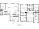 Detailed floor plan showcasing the layout of the main floor and upstairs, including room dimensions at 3980 Railhead Ave, Westfield, IN 46074