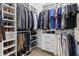 This walk-in closet provides generous space for clothing and shoes at 4428 Maldenhair Dr, Indianapolis, IN 46239