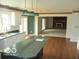 Open-concept kitchen overlooking a living area, great for entertaining at 4667 Sundance Trl, Indianapolis, IN 46239
