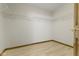 Spacious walk-in closet with wire shelving and hardwood flooring for optimal storage at 5988 White Birch Dr, Fishers, IN 46038