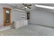 Attic bedroom with carpet, dormer window and a collection of antique clocks at 6542 E Edna Mills Dr, Camby, IN 46113