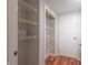 Pantry featuring metal shelving for organized storage at 7155 Sea Pine Dr, Indianapolis, IN 46250