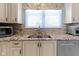 Kitchen sink with natural light and a view to the outside at 8430 Harrison Pkwy, Fishers, IN 46038
