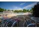 Outdoor swimming pool with lounge chairs offers a refreshing and relaxing space for residents at 931 Wickham Ct # 101, Carmel, IN 46032