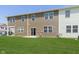 Townhome backyard with lawn at 9583 Beckett St, Avon, IN 46123