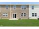 Townhome backyard with lawn at 9583 Beckett St, Avon, IN 46123