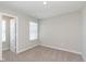 Empty bedroom featuring neutral walls, a window and carpeted floors at 9652 Beckett St, Avon, IN 46123