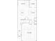 First floor floor plan with kitchen, dining nook, great room, flex space, porch, foyer, powder room, and garage at 9652 Beckett St, Avon, IN 46123
