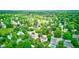 Beautiful aerial view of a suburban neighborhood with mature trees and well-kept homes at 18915 Fairfield Blvd, Noblesville, IN 46060