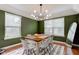 Dining room with natural light and modern decor at 18915 Fairfield Blvd, Noblesville, IN 46060