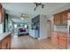 Spacious kitchen flowing into the living room at 18915 Fairfield Blvd, Noblesville, IN 46060