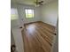Bedroom featuring beautiful wood-look floors and plenty of natural light at 1925 W State Road 32, Lebanon, IN 46052