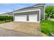 Two car garage with driveway providing ample parking at 2037 Stanhope St, Carmel, IN 46032