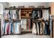 Spacious walk-in closet featuring custom shelving and ample storage for clothing and accessories at 2037 Stanhope St, Carmel, IN 46032