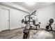 Dedicated workout room with gym equipment and durable floors at 2037 Stanhope St, Carmel, IN 46032